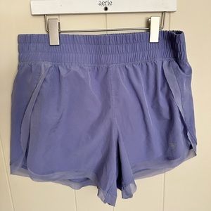 Lilac Yoga Shorts
